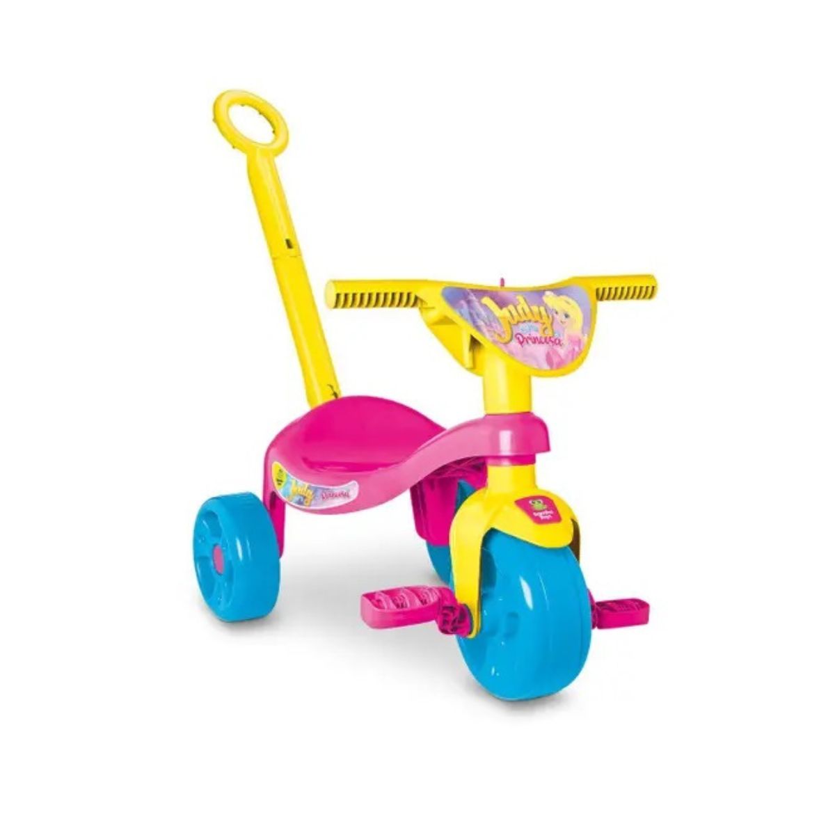 Triciclo Tchuco Judy Com Haste - Samba Toys Triciclo Tchuco Judy Com Haste - Samba Toys
